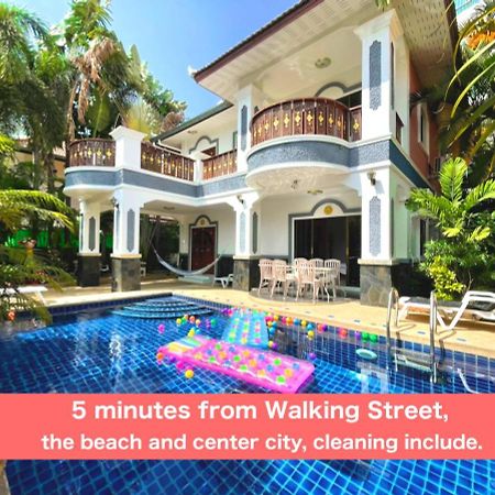 Madee Villa - Pattaya Holiday House Walking Street 6 Bedrooms Exteriör bild