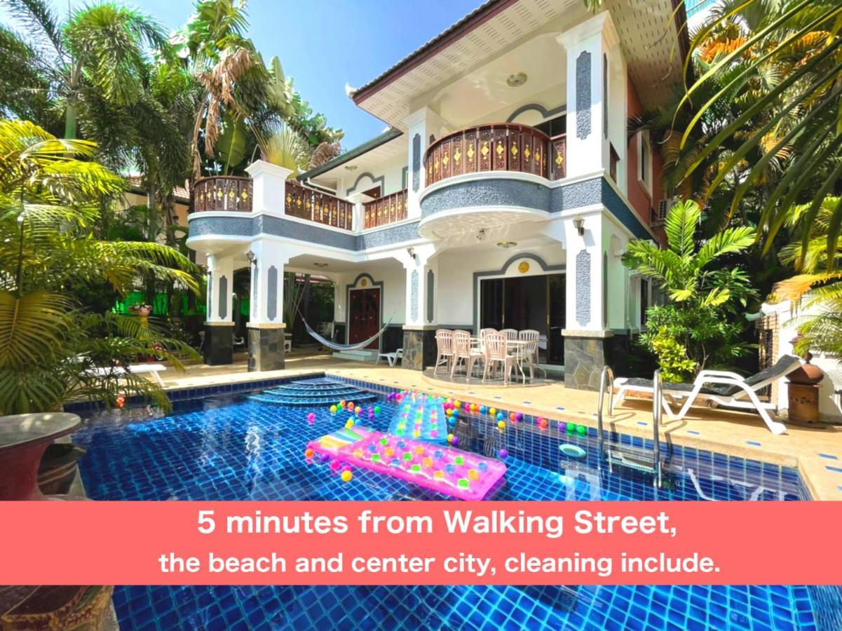 Madee Villa - Pattaya Holiday House Walking Street 6 Bedrooms Exteriör bild